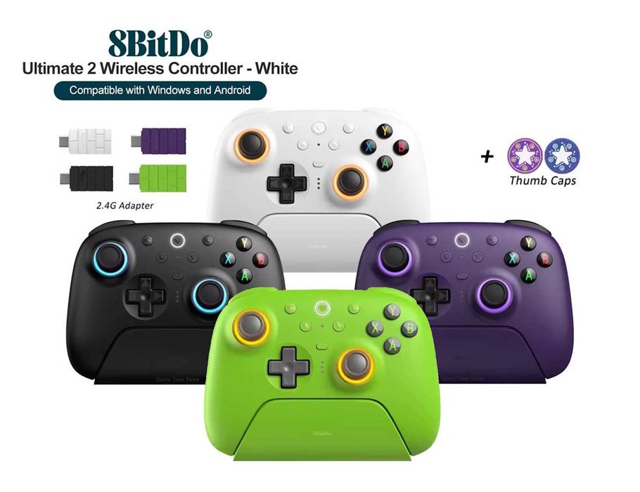 Геймпад 8BitDo Ultimate 2 для Windows/Android ігровий контролер TMR