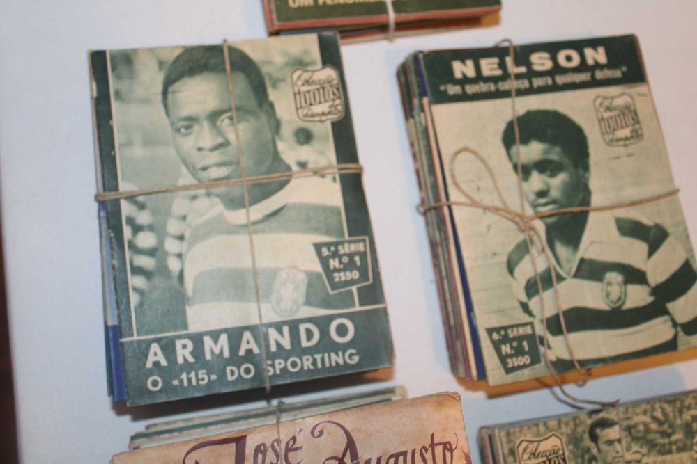 Coleção completa da 1ª  á 7 ª serie Ídolos do Desporto, 1956 a 1972