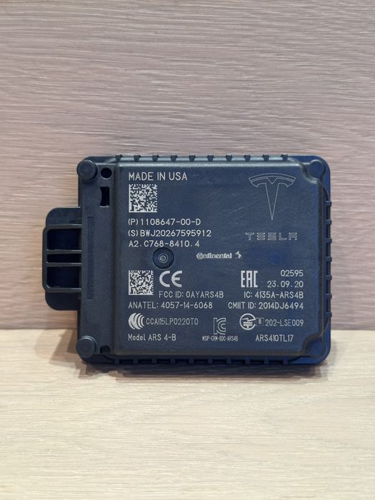 Радар Дистронік Tesla Model 3, Model Y, Model S, Model X  1108647-00-D