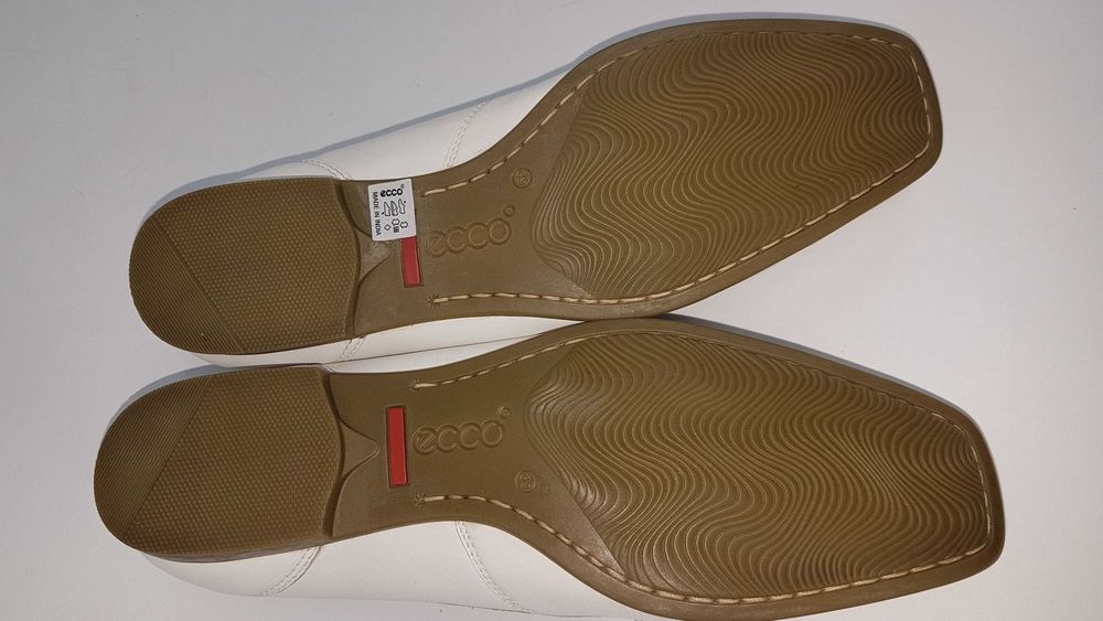 Шкіряні мокасини туфлі Ecco eur-39 устілка 26 см на стопу 25 см