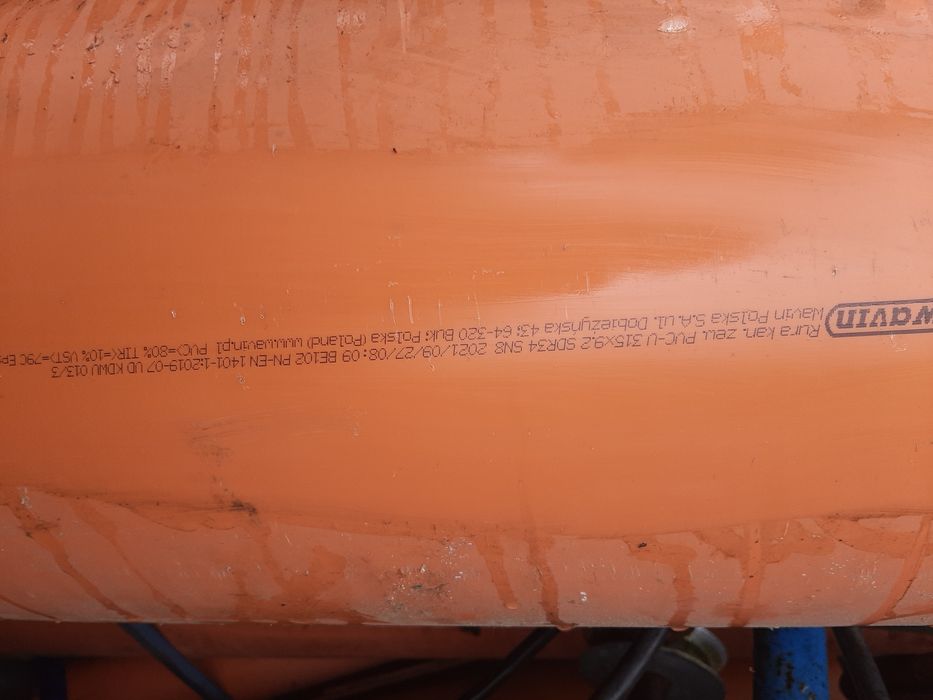 Rury pcv 200 lub 315 lite