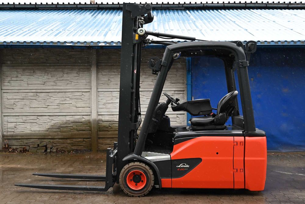 Wózek widłowy Linde E20 L Triplex 547 cm 2018 rok 4333mth FHP 449