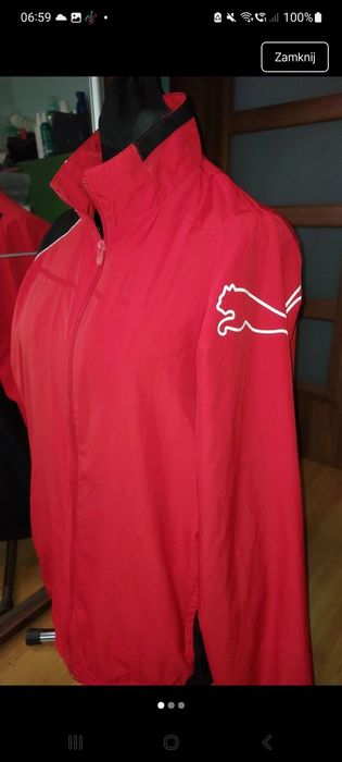 Męska dresowa bluza puma rozpinaną super stan xl