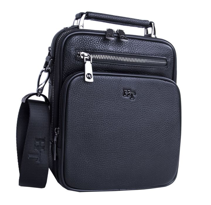 Чоловіча сумка HT Leather  Мужская кожаная сумка Мессенджер Кожа