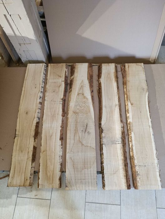 Tarcica dębowa po suszarni dąb suchy RUSTIC