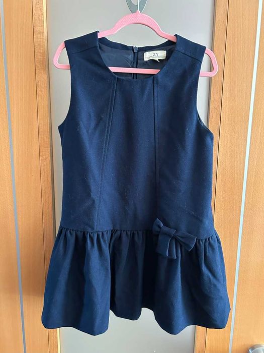 Vestido Azul Zara - tamanho 6/7