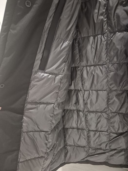 Czarny płaszcz męski xl MD