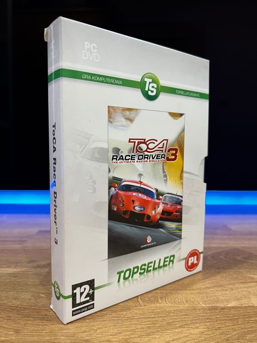 ToCA Race Driver 3 (PC PL 2005) slipcase BOX polskie wydanie TopSeller