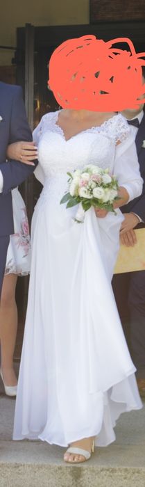 Suknia ślubna biała