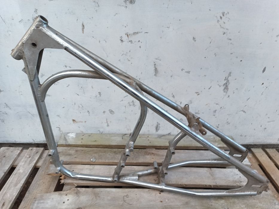 Rama motocykla chrom żużel motor