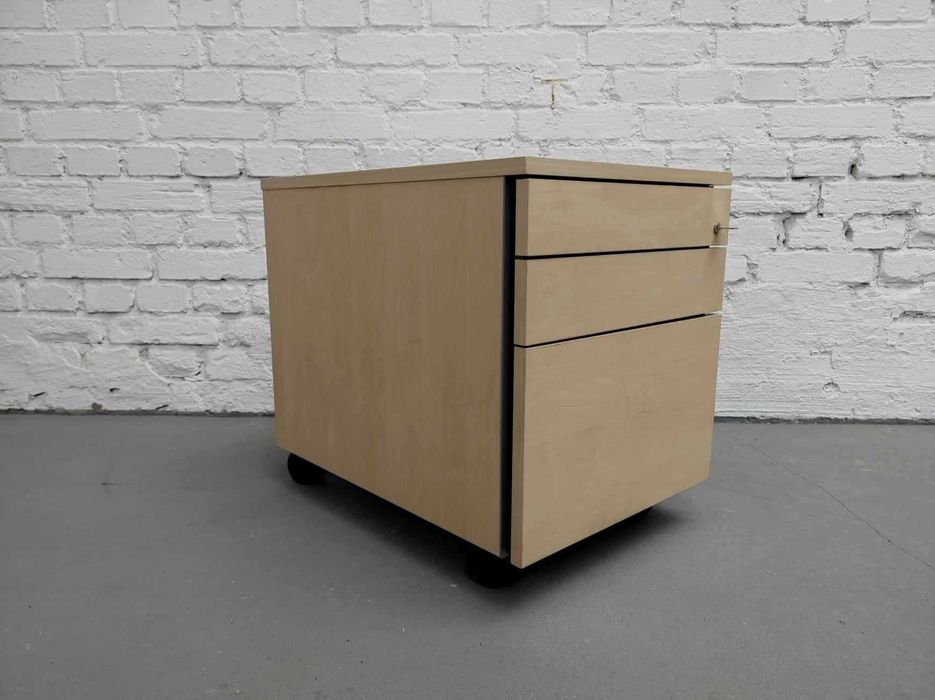 Zestaw pracowniczy biurko 160x80cm + kontener - MARTELA