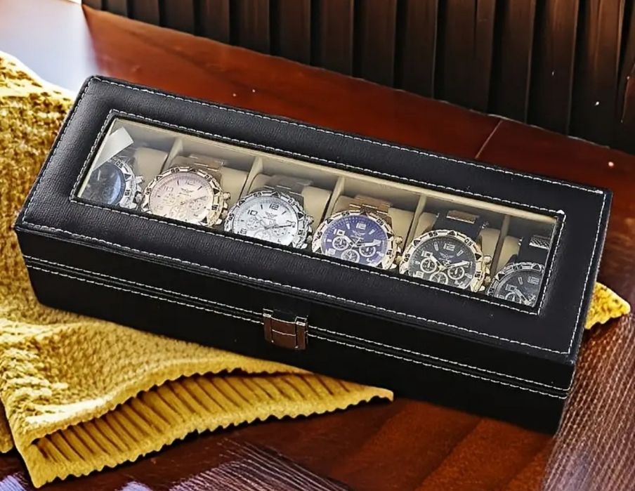 Чехол футляр шкатулка органайзер для часов. .