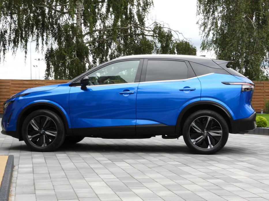 Nissan Qashqai TEKNA ,Niebieski z czarnym dachem ,SUPER WYGLĄD !!!