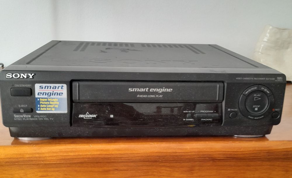 Leitor gravador vhs Sony
