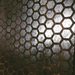 Трафарет для стен из пластика шестигранник трафарет многоразовый сота