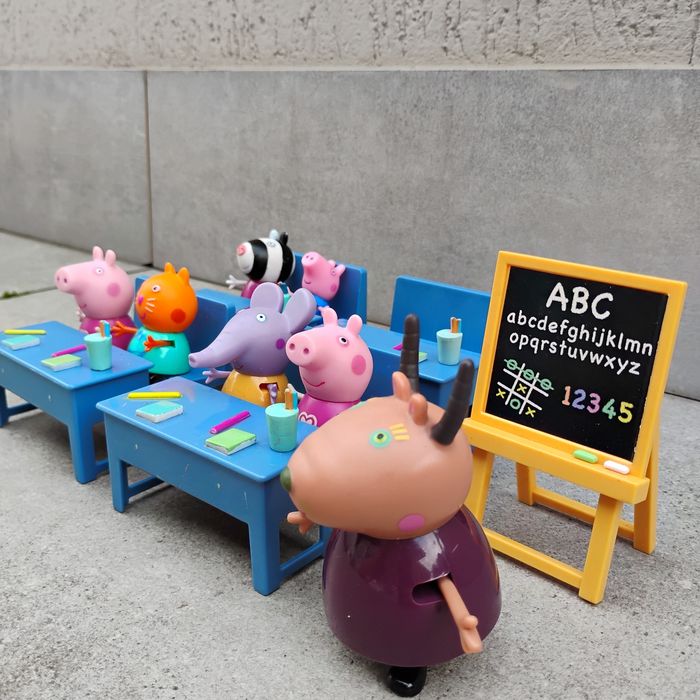 Świnka Peppa klasa figurki
