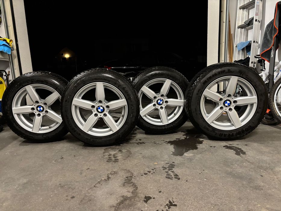 Felgi BMW R16 z oponami zimowymi