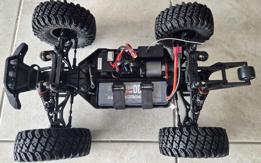 Carro RC Mars Baja HNR 1/10 Brushless 80A  HNR9801 Hobbywing 2S 3S