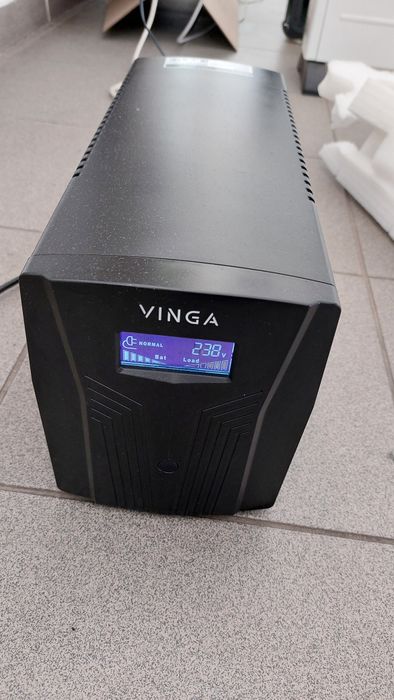 Пристрій безперебійного живлення Vinga LCD 1200VA plastic case