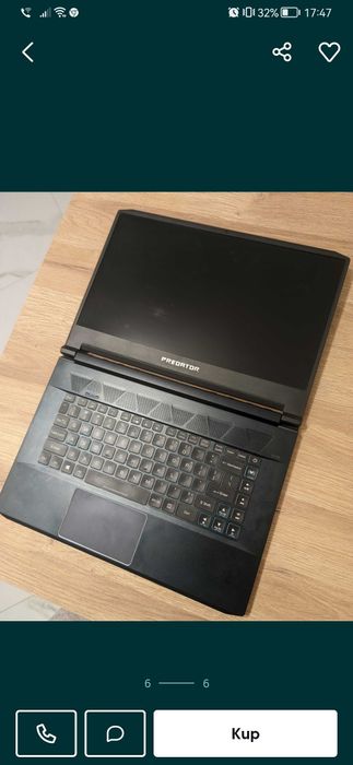 Laptop Acer predator