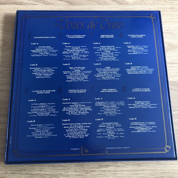 Coletânea VOZES DE OURO ( 8 discos )