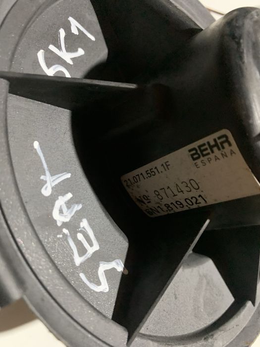 Motor sofagem chauffage seat ibiza 6KI