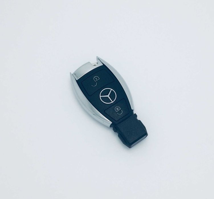 Корпус смарт ключа Mercedes рибка 2 3 4 кнопки ML GL S E C GLE GLC ...