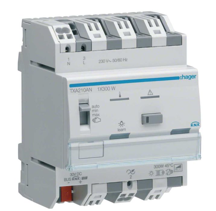 HAGER TXA210 Ściemniacz KNX x5 sztuk komplet - opis czytac!!