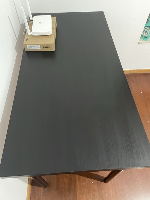 Secretária Preta 140cm