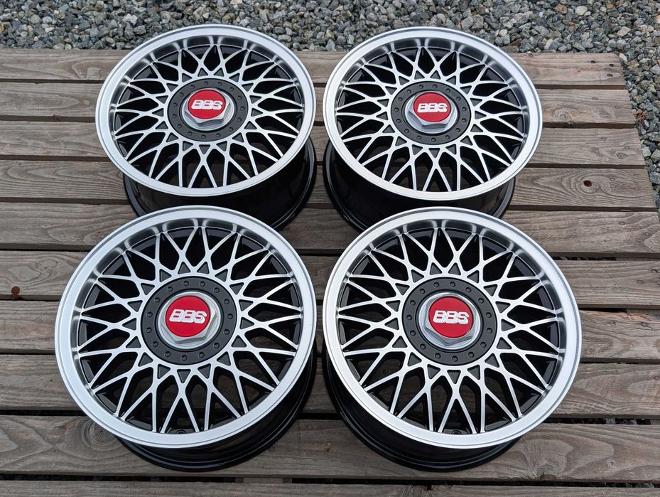 Oryginalne felgi BBS RJ Mercedes 15" 5x112 W201 W124 190