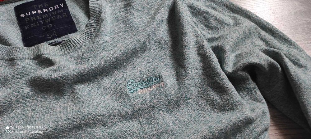 SUPERDRY Sweter Kaszmir Logowany Premium 54