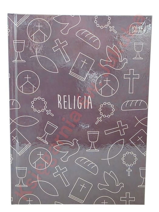 Zeszyt do religii, 64 kart. twarda oprawa, podruk
