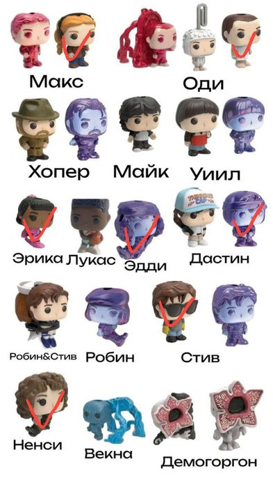 фігурки дивні дива