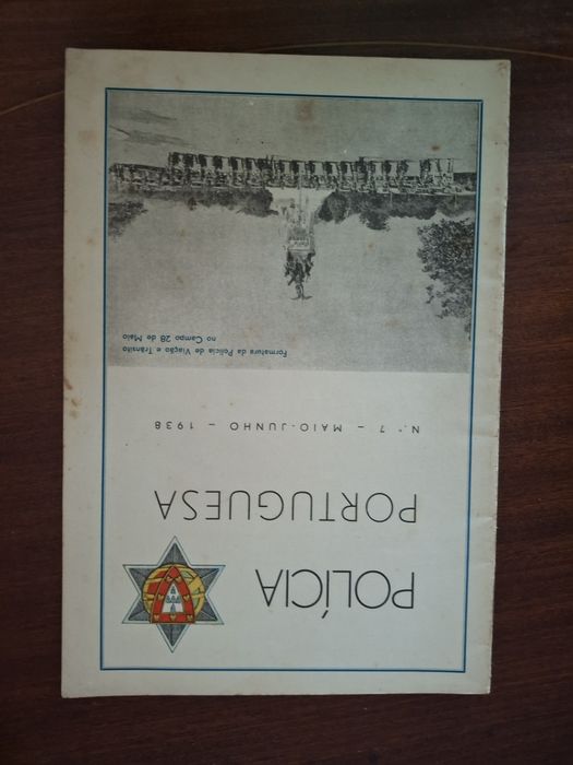 Revistas muito antigas PSP policia portuguesa