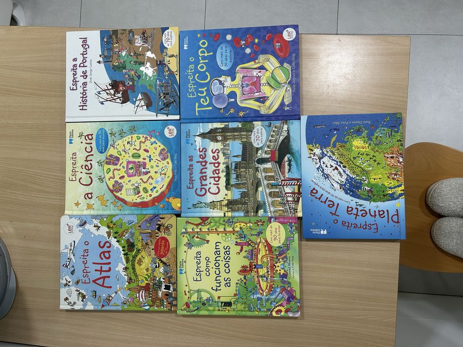 conjunto de livros