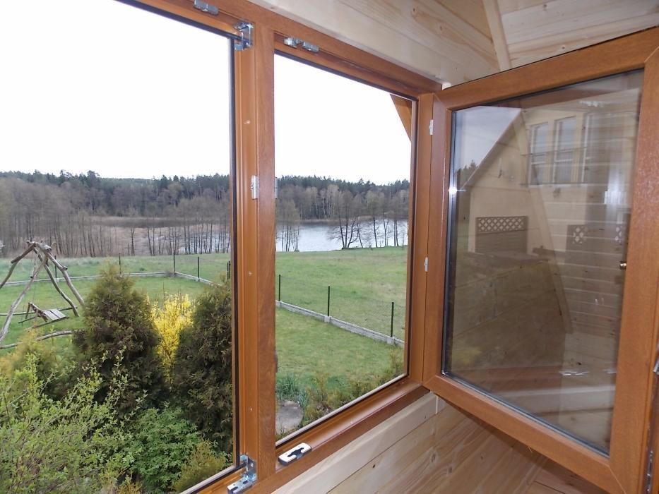 domek  nad jez. Długim  Okrągłe pow. Giżycko sauna, jakuzzi