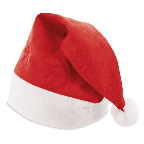 Gorro de pai natal, disponível também em cores.