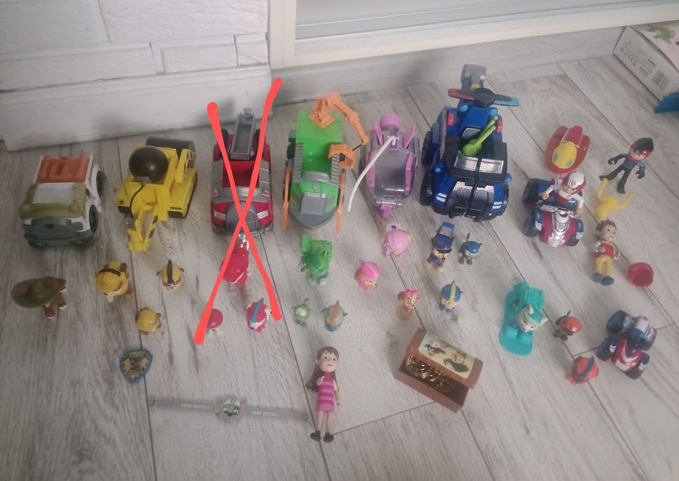 Psi patrol zestaw lub sztuki