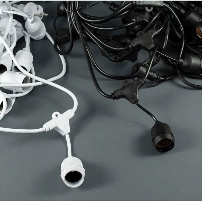 Ретро гірлянда вулична, в наявності 5м,10м,20м,IP65