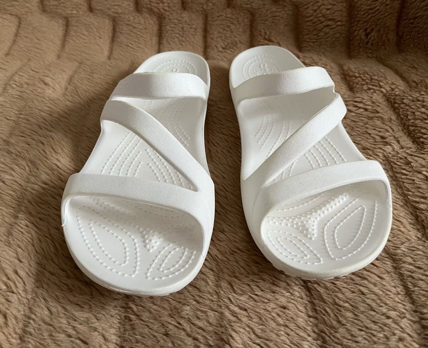 Klapki Crocs W 9 wkladka ok.26 cm.