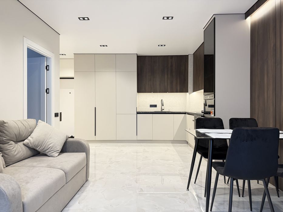 1-Кімнатна 47 кв.м. ЖК «Квітковий» з Газом! Нова! Сучасна квартира!