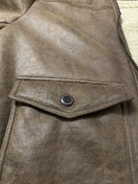 Casaco Springfield estilo aviador (L) com interior em sherpa