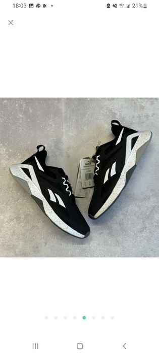 Оригінальні тренувальні кросівки Reebok Nanoflex TR 2.0
