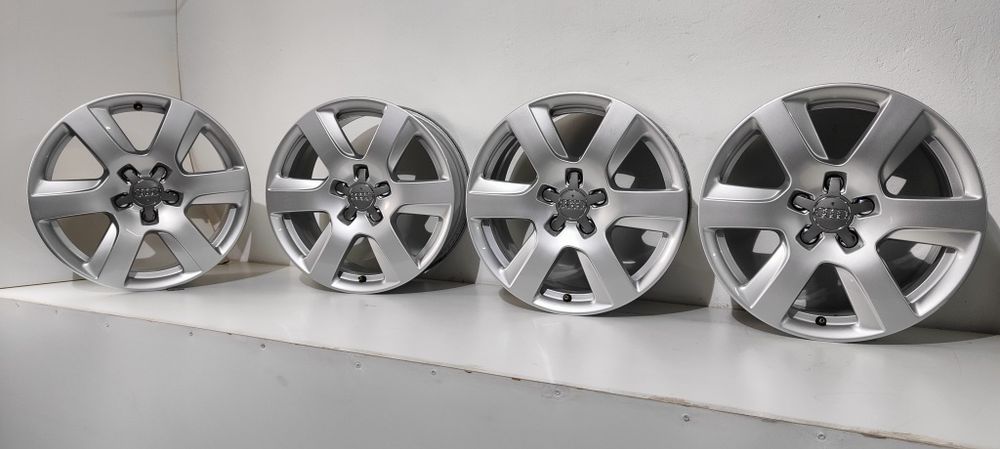 Felgi Aluminiowe Alufelgi AUDI 17 5X112 A4 A5 A6 Q3 Q5 VW Seat Skoda