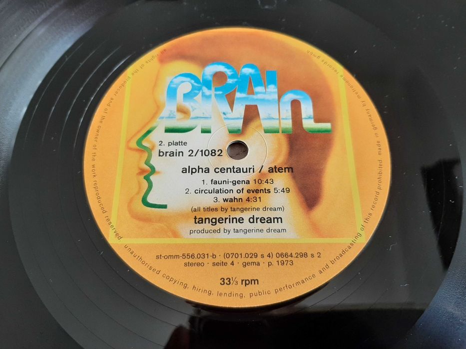 Tangerine Dream - Alpha Centauri / Atem - Germany - 2 x Vinil LP