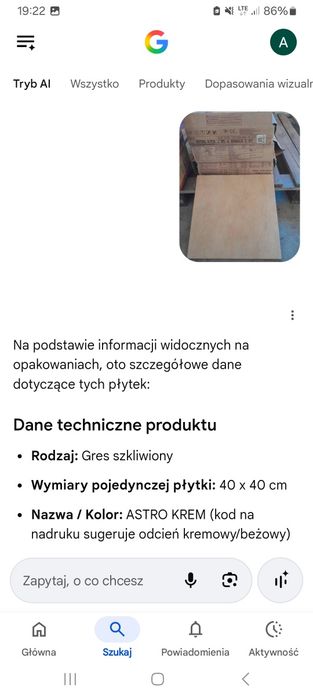 Płytki ceramiczne gres