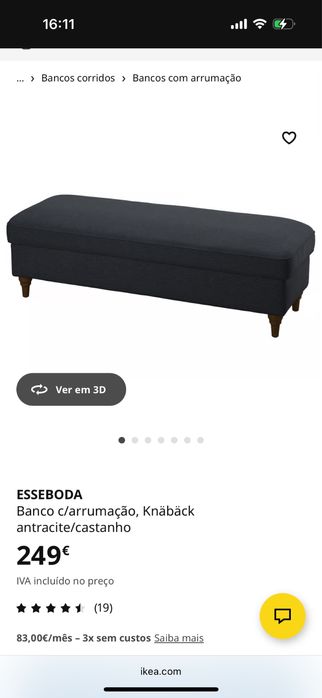 Vendo Bau/banco em bom estado