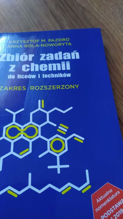 Zbiór zadań z chemii zakres rozszerzony Pazdro