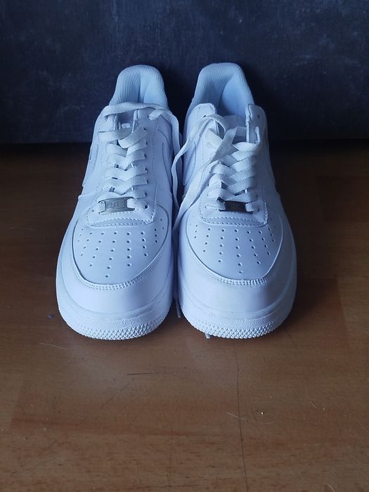 Białe nike air force 1 low - r. 42 - stan bardzo dobry