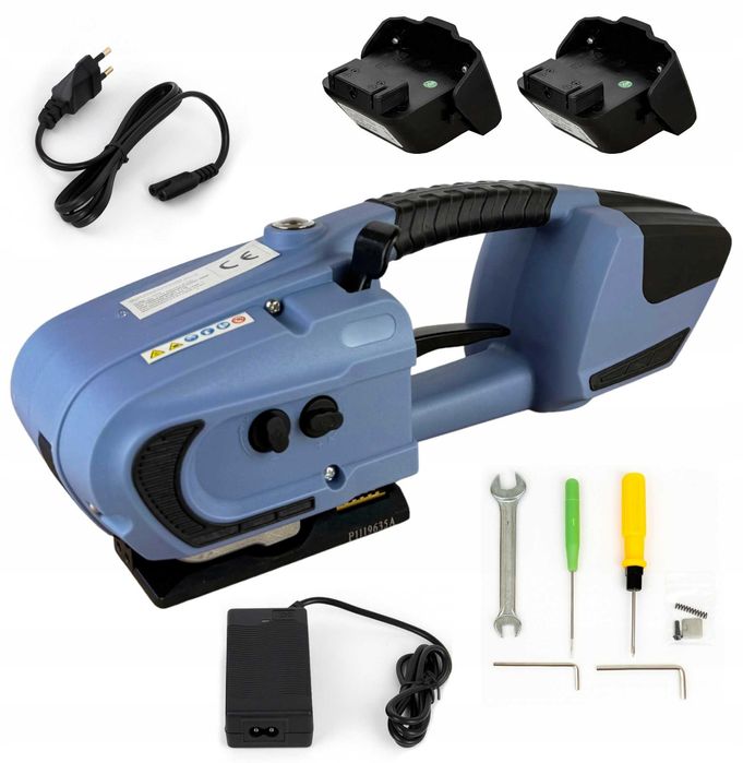 BANDOWNICA akumulatorowa wiązarka elektryczna do palet NAPINACZ TAŚM